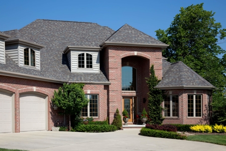 two-story Texan house